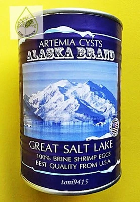 BEST FRESH Artemia Cysts Brine Shrimp Egg 425g. USA ALASKA Brand Great Salt Lake - Image 1 of 4