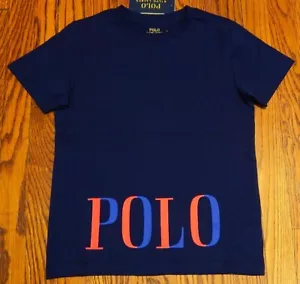 POLO RALPH LAUREN AUTHENTISCHES KLEINKINDER JUNGEN BRANDNEUES ORIGINAL T-SHIRT Größe 4, neu mit Etikett - Bild 1 von 2
