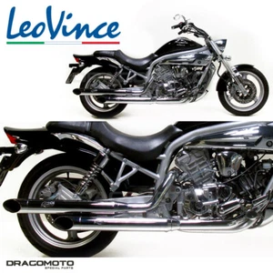 Hyosung GV 650 Aquila 2005-2009 Exhaust System Leovince K02 Registered 2418 - Picture 1 of 6
