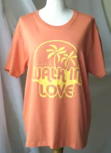 CARLISLE GIFTS T-SHIRT SHORT SLEEVE 100% COTTON SOFT CORAL TOP LARGE NEW $29.99 - Picture 1 of 10