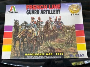 Italeri 6867 Historics French Line Guard Artillery Bausatz Modell 1:32 Sealed - Picture 1 of 3