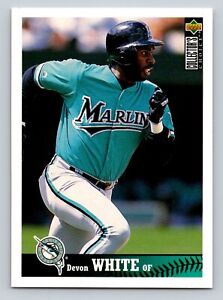 1997 Collector's Choice Baseball #112 Devon White  Florida Marlins