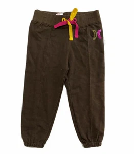 HURLEY GIRLS PANTS - COFFEE BEANY SZ 12 MONTHS - BABY FLEECE - Picture 1 of 1