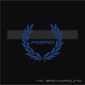 Ford Racing Wreath Decal Sticker logo New GT Pair - Bild 1 von 9