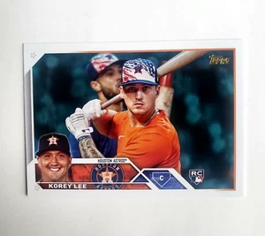 2023 Topps Series 1 Korey Lee SSP Golden Mirror Variation ROOKIE RC Astros #90 - Picture 1 of 2