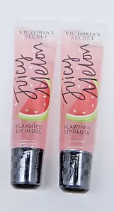 2 VICTORIA'S SECRET JUICY MELON FLAVORED LIP GLOSS SHINE .46 oz SEALED NEW - Picture 1 of 4