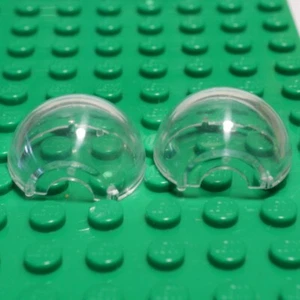 LEGO® 61287 6414564 Cylinderhalbkugel 2 x 2 transparent klar 2 Stück NEU - Bild 1 von 1
