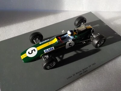 1:18 SPARK Lotus 33 Climax Winner British GP  F1 Worldchampion 1965 JIm Clark - Bild 1 von 4