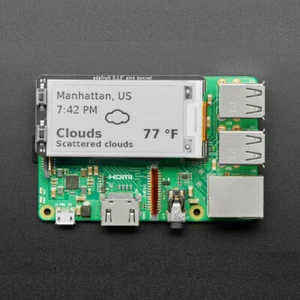 Adafruit 2,13 " E-Ink / E-Paper Bonnet / A pour Raspberry Pi,Eink - Bild 1 von 6