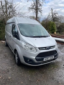 2017 Ford Transit Custom High Roof LWB Silver 2.0 Ecoblue - SPARES / REPAIRS - Picture 1 of 9