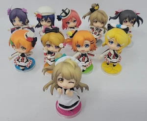 Nendoroid Petite Love Live!: All 9 Normal + 1 Secret - Heart Bases - In Hand USA - Picture 1 of 21
