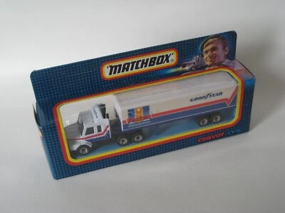 Matchbox Convoy CY-16 Scania Box Truck Goodyear Boxed 165mm Thailand - Image 1 of 2