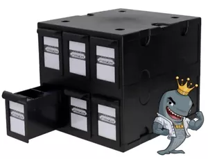 BCW 6-Drawer Card Catalog - Black FREE SHIP - Picture 1 of 5