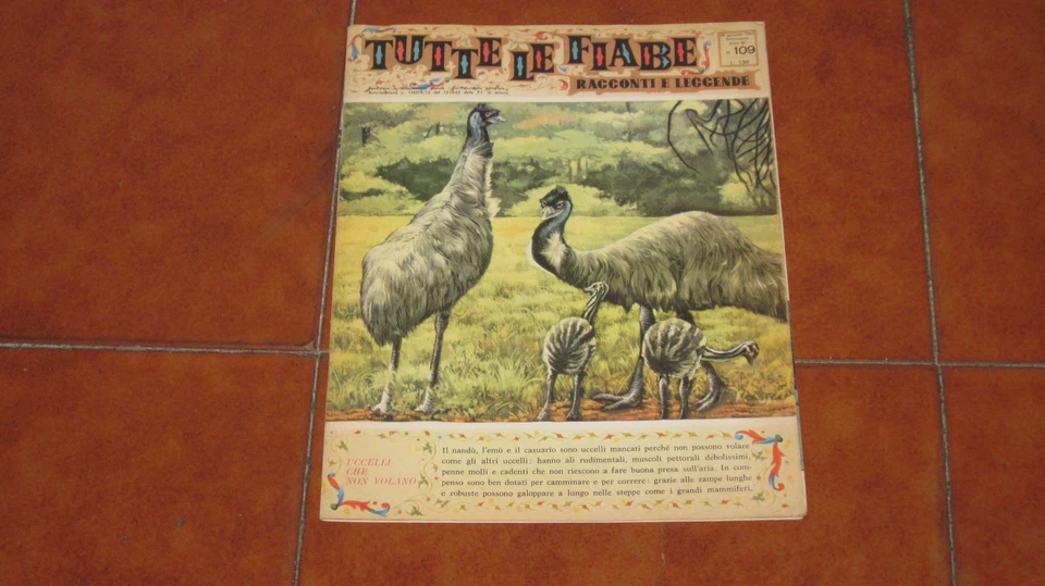 TUTTE LE FIABE RACCONTI E LEGGENDE FABBRI N. 109 1965 UCCELLI LO SPECCHIO DI ARE - Immagine 1 di 1