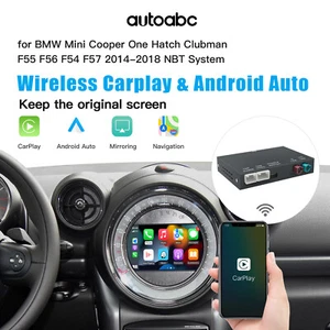 Wireless CarPlay Android Auto Adapter For BMW Mini R55 R56 R57 R58 R59 R60 R61 - Picture 1 of 7