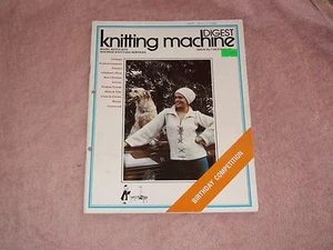 KNITTING MACHINE MAGAZINE KNITTING MACHINE DIGEST ISSUE 7 - Picture 1 of 5