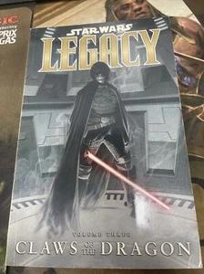 DARK HORSE COMICS - STAR WARS LEGACY Vol. 3 CLAWS OF THE DRAGON Softcover TPB - Picture 1 of 2