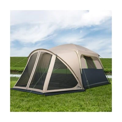 Tienda de campaña familiar para 5-8 personas con porche protegido, tienda resistente a la intemperie con... Foto 1 de 4