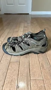 Keen Arroyo II fisherman sandals waterproof hiking shoes men’s size 11.5 brown - Picture 1 of 9