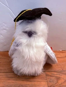 TY Beanie Baby Class of 2004 Graduation Owl Plush Stuffed Animal Vintage NWT - Picture 1 of 2