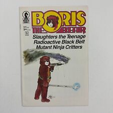 BORIS THE BEAR 1 2ND PRINTING (1986, DARK HORSE COMICS)