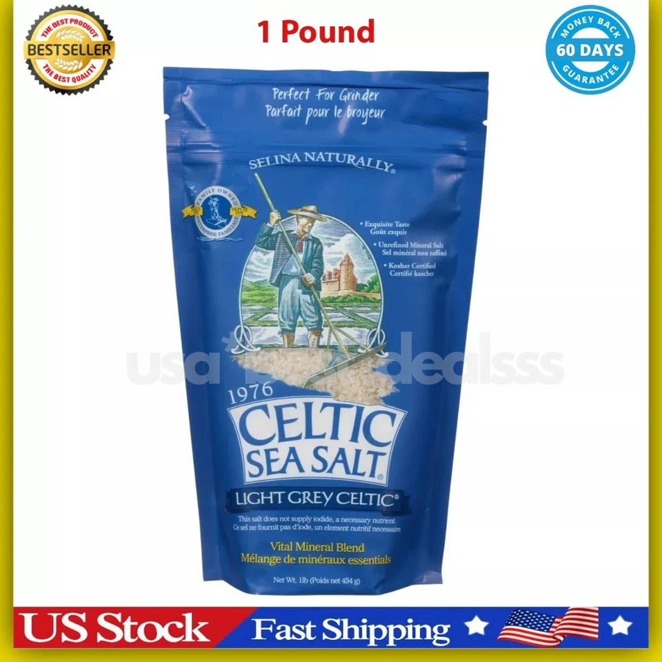 Celtic Sea Salt Fine Ground Salt - 1 lbs