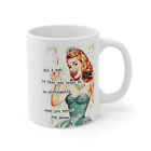 Vintage Housewife mug, funny mug, coffee lover, retro mug,  