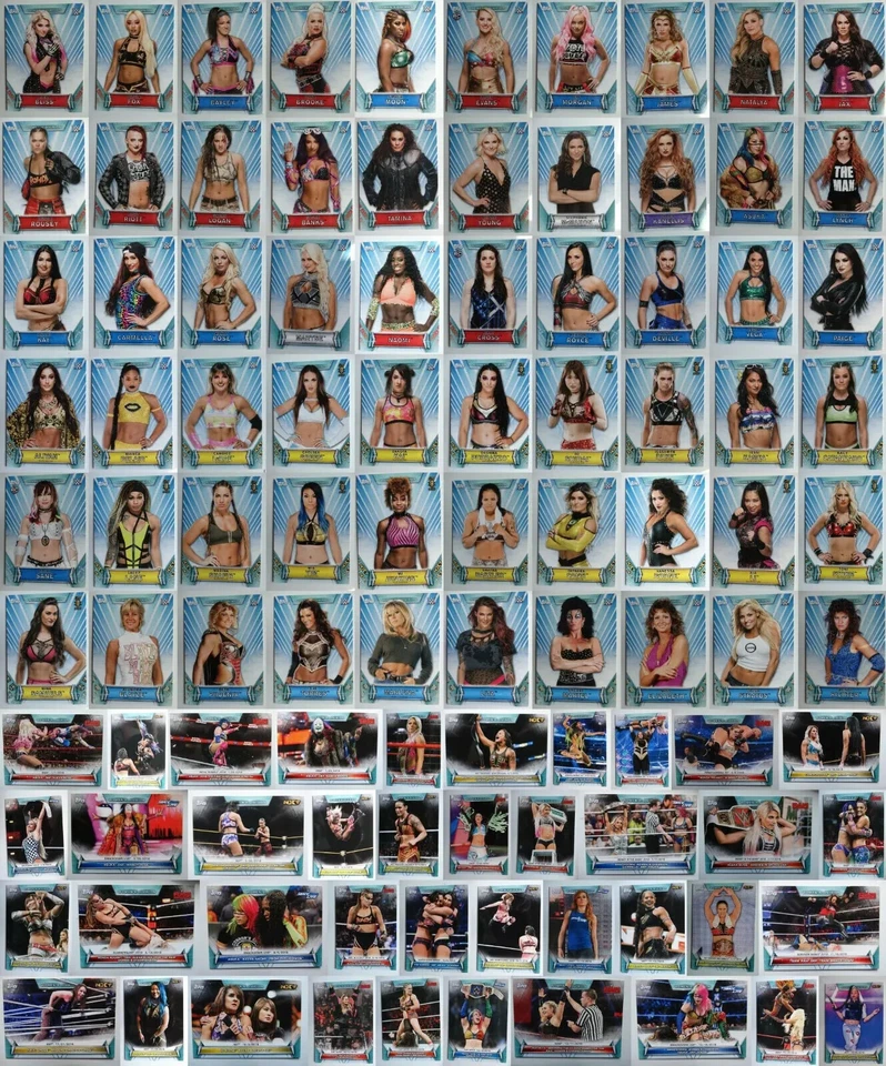 2019 Topps WWE Women's Division Wrestling Cards Complete Your Set  U Pick - Image 1 of 1