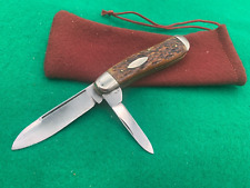 vintage 1855 - 1960 Scarce HIBBARD, SPENCER & BARLETT "JUMBO DOG LEG" KNIFE