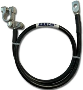 Batteriekabel 25 mm² schwarz Polklemme R + Kabelschuh M6/M8/M10/M12 viele Längen - Bild 1 von 2