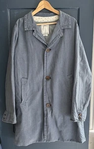 VISVIM Mies Coat Indigo Natural Dye - 4 - F.I.L Exclusive - 0114105013011 - Picture 1 of 9