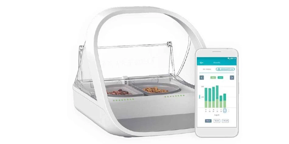 SureFeed Mikrochip gesteuerter Futterautomat Connect Original von SurePetcare - Bild 1 von 1