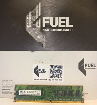 Samsung  1GB DDR2 ram memory module PC2-6400  -  M378T2863EHS-CF7 - Image 1 of 3