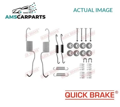 BRAKE DRUM SHOES FITTING KIT REAR 105-0886 QUICK BRAKE NEW OE REPLACEMENT - Image 1 of 4