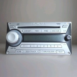 Toyota FJ Cruiser 2010 AM/FM/CD/MP3 Car Radio 86120-35382 Fujitsuten in EUC - Picture 1 of 6