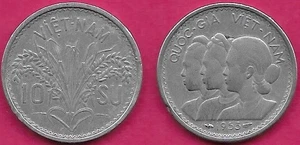 VIETNAM DEMOKRATISCHER STAAT 10 SU 1953 SS-VZ 1 JAHR TYP, HERRSCHENDE AUTORITÄT: Bảo Đại ( - Bild 1 von 1