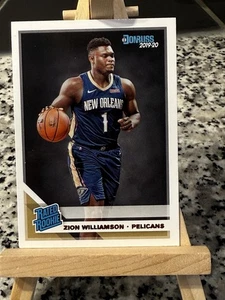 Panini Donruss #201 2019-20 Zion Williamson (RC) clasificación novato - Imagen 1 de 2