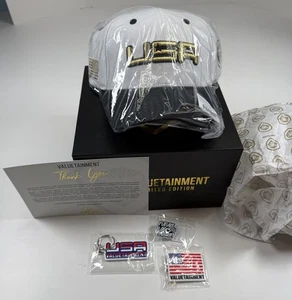 Valuetainment Limited Edition Hat Cap 4th of July USA #137/250 PBD New - Picture 1 of 12