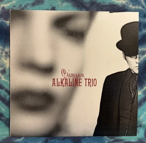 Alkaline Trio LP Crimson RED/BLACK SPLIT Limited Edition (1500) Vagrant 2017 - Picture 1 of 11