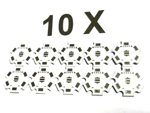 Sternplatine, 1-3 Watt LEDs, XPE, XPG, XTE, + others, 20mm, Aluplatte, 10 Stück - Picture 1 of 3