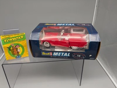 Revell Metallo 1955 Ford Thunderbird Rosso 1/18 IN Conf. Orig. F12 - Immagine 1 di 4