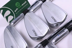 Ping i500 Irons / 5-PW / Blue Dot / Regular Flex Dynamic Gold R300 105 Shafts - Picture 1 of 7