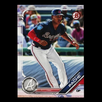 Cristian Pache 2019 Bowman Prospects Braves - Image 1 of 3