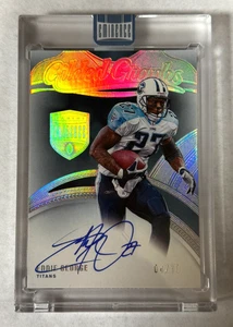 Eddie George Auto/10 Gráficos Dorados 2024 Panini Eminencia Fútbol Titanes - Imagen 1 de 3