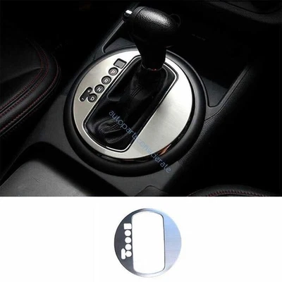 For Kia Sportage R 2011-16 Silver Steel Brushed Center Console Gear Shift Frame - Image 1 of 4