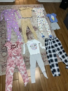 Kids Girls Pajama Sets (Various Brands, Sizes and  Colors) In Great Shape! - Picture 1 of 65