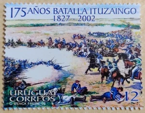 Uruguay 2002 44C Batalla de Ituzaingo MNH - Picture 1 of 1