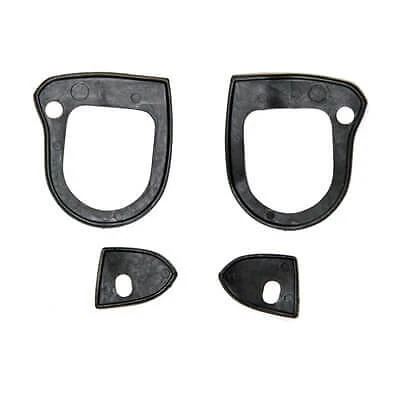 65/66-69/70 Ford Mustang, 66-77 Bronco Outside Door Handle Pads - Image 1 of 2