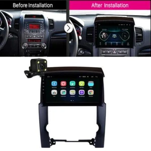 10.1" Android 9.1 Car Stereo Radio Player GPS + Camera For KIA Sorento 2009-2012 - Picture 1 of 12