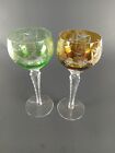 Pair Of Nachtmann Crystal Glasses/Each With Minor Chip